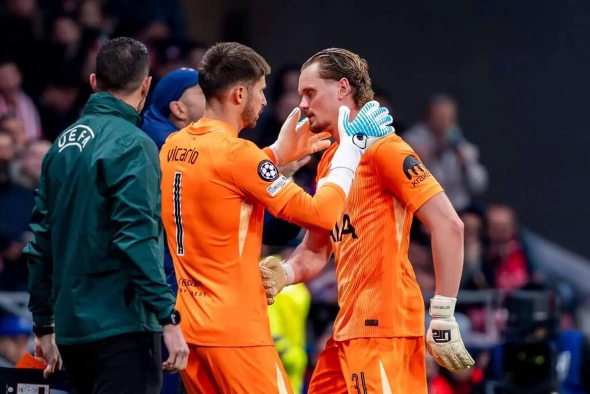 世界杯直播-名记：维卡里奥或出战热刺剩余比赛，金斯基预计在夏窗被外租